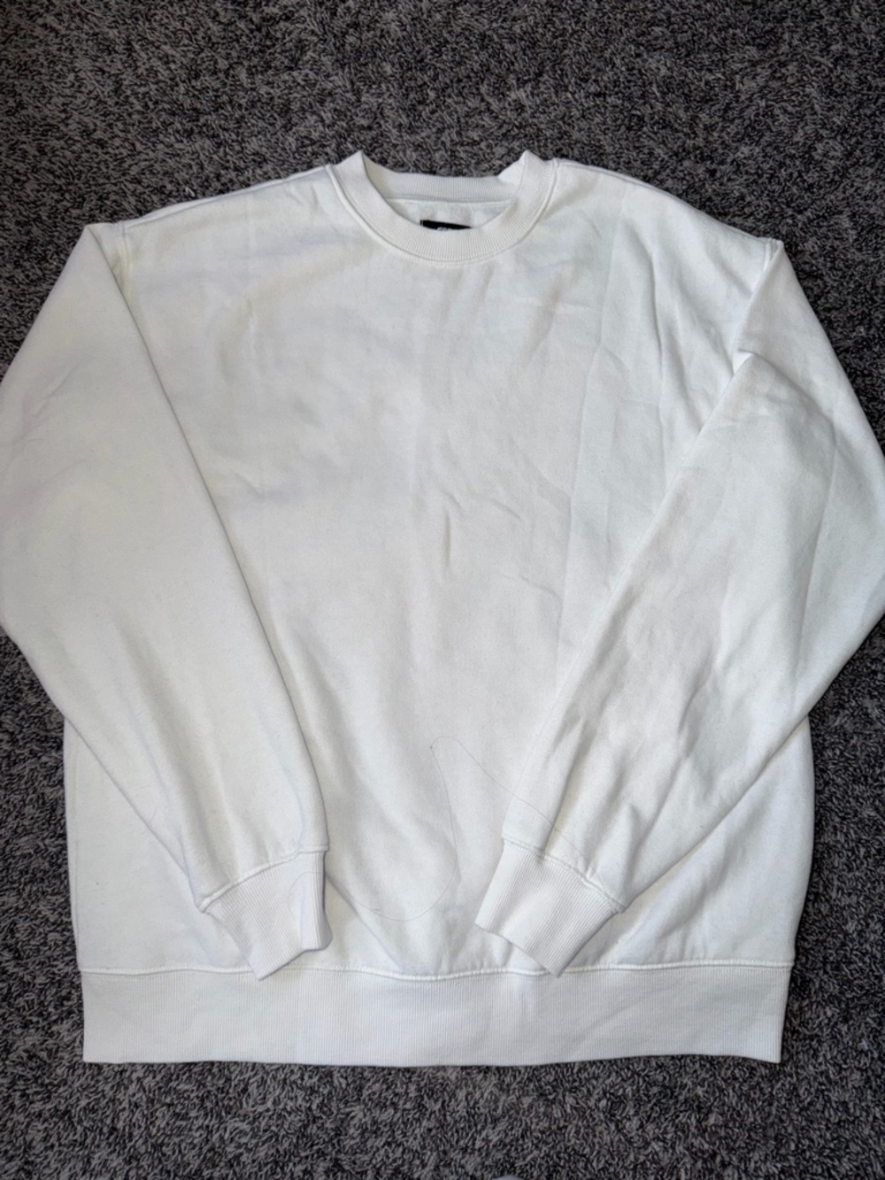 NWOT White Crewneck Sweatshirt